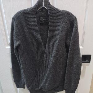 All Saints Charcoal Cardigan Sweater